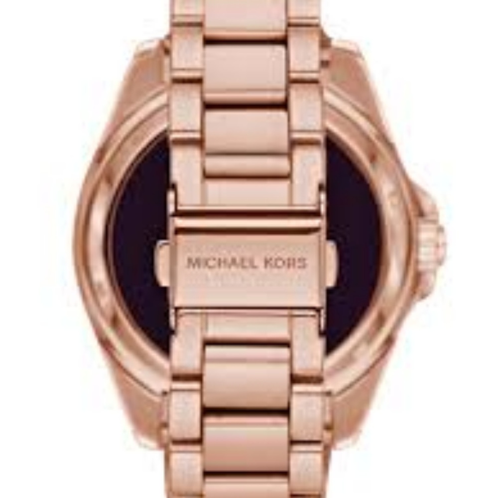 Michael Kors Unisex Rose Gold Smart Watch MKT5004 - Picture 3 of 4